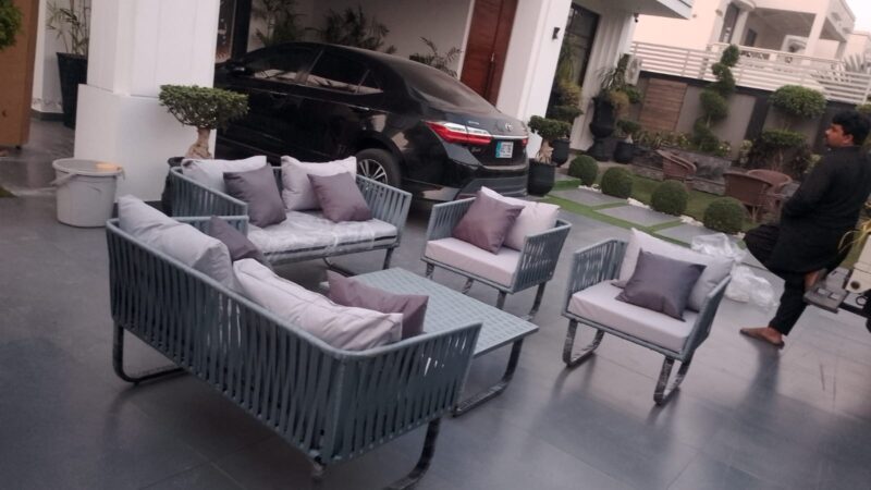 Modern Outdoor Lounge Bar Set 005